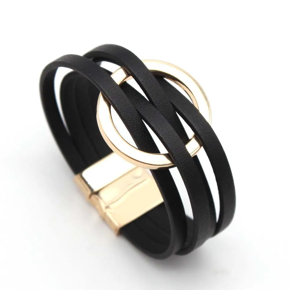 Leather Bracelets Eliyvia