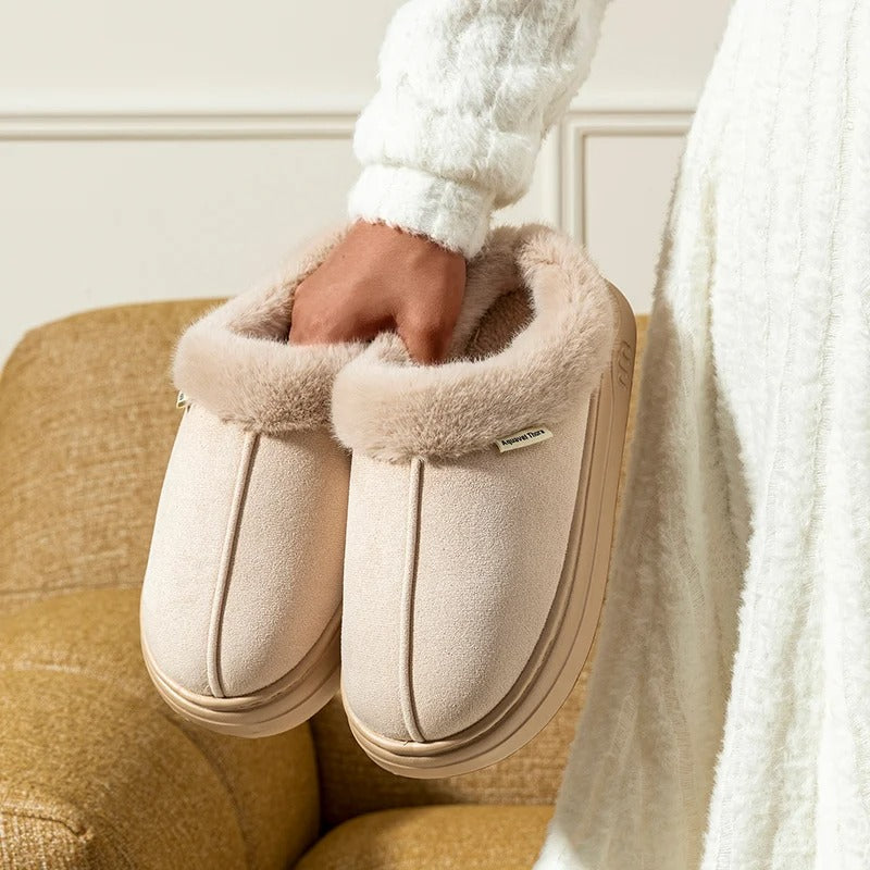 Plush Cotton Slippers