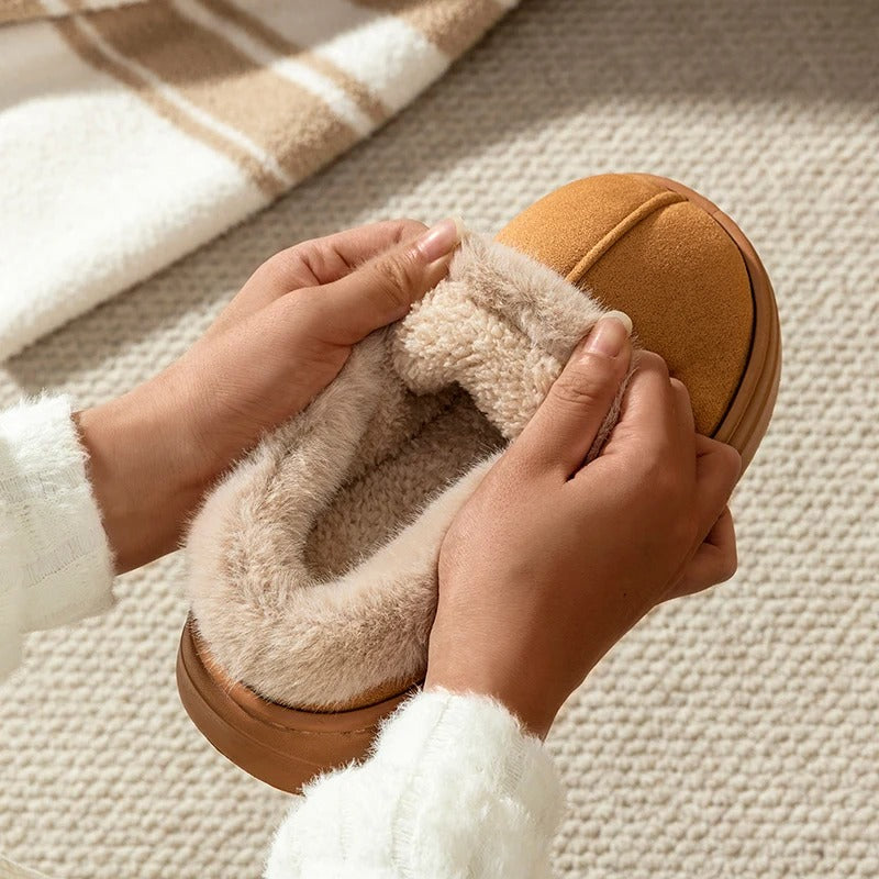 Plush Cotton Slippers